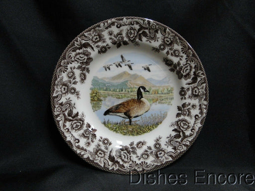 Spode Woodland Canada Goose, England: NEW Salad Plate (s), 7 3/4", Box
