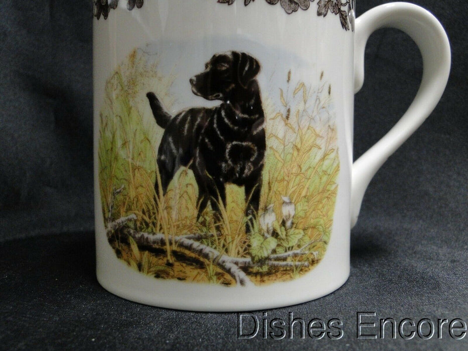 Spode Woodland Black Labrador Hunting Dog: NEW Mug (s), 4 1/4" Tall, 16 oz