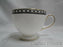 Wedgwood Ulander Black, Black Lines & Circles on Edge: 2 5/8" Cup (s) Only