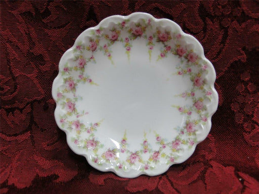 Haviland (Limoges) Schleiger 349, Pink Floral: Fruit Bowl (s), 5 1/2", As Is