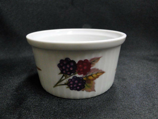 Royal Worcester Evesham "M", No Trim, Microwave Safe, Fruit: Ramekin, 3 1/4"