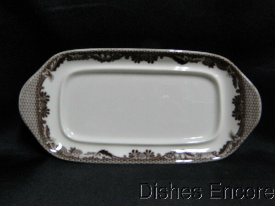 Spode Woodland Mallard Duck: NEW Covered Butter Dish w/ Lid, Box