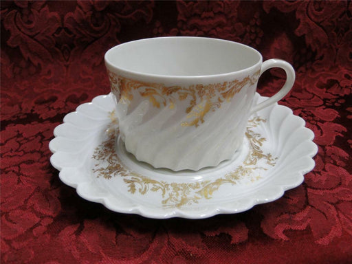 Haviland (Limoges) Ladore, Gold Floral: Cup & Saucer Set (s)