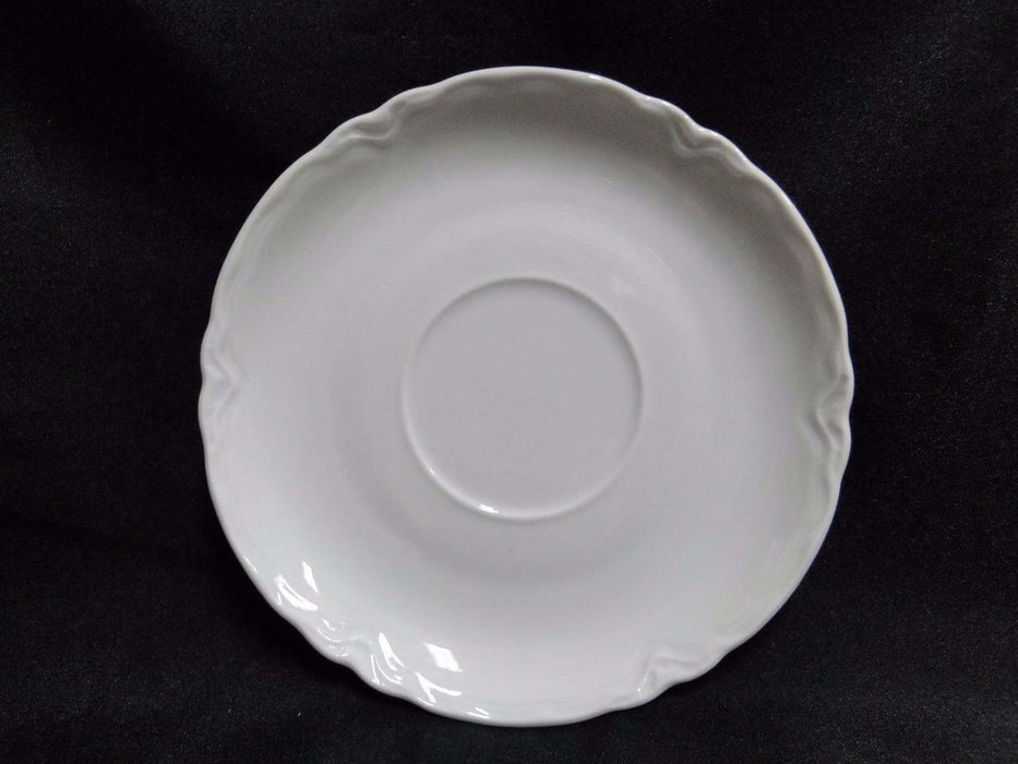 Hutschenreuther Racine, White: Saucer (s) Only, 5 1/2", Selb