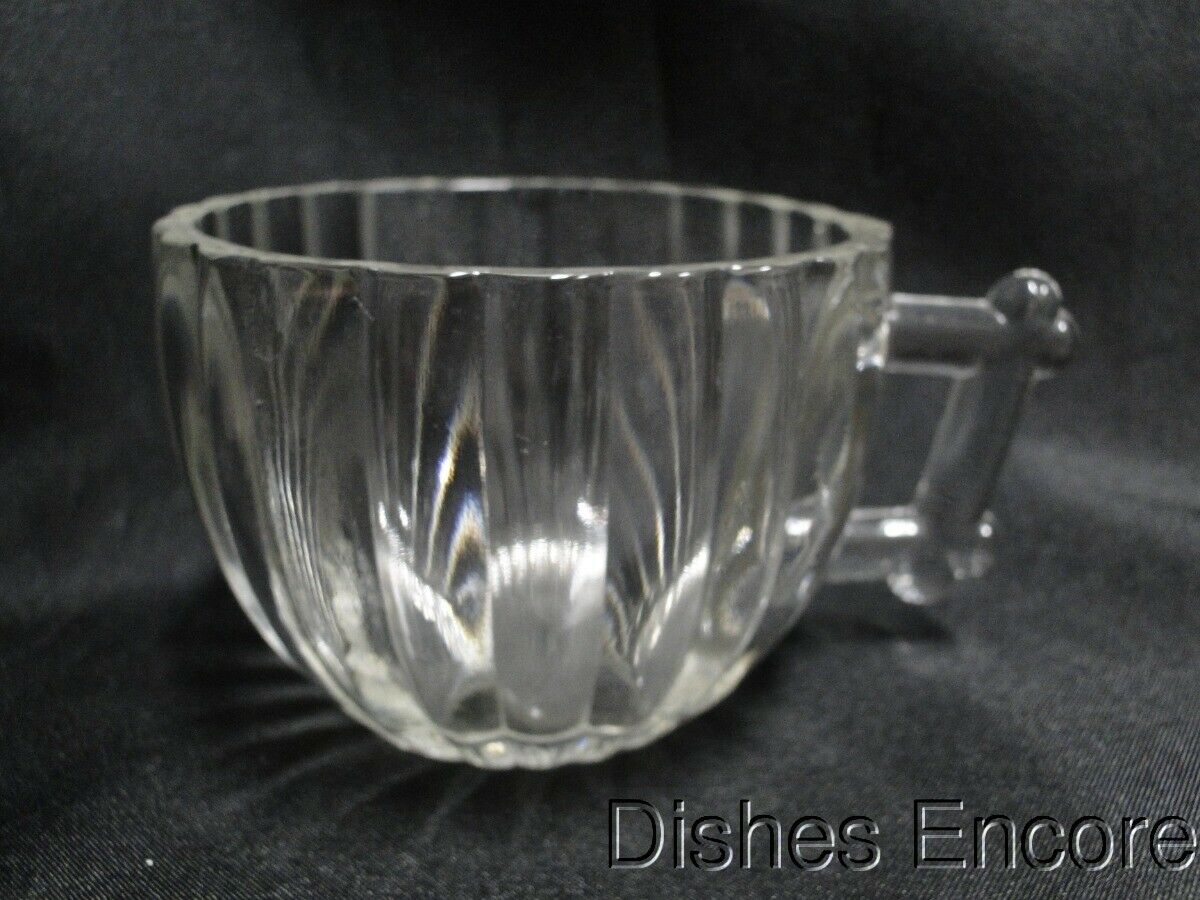 Jeannette Glass National Clear, Pressed: 2 3/8" Cup / Punch Cup (s)