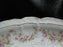 Zeh, Scherzer & Co 508, Pink Rose Garland: Oval Relish, 9" x 5 1/2"