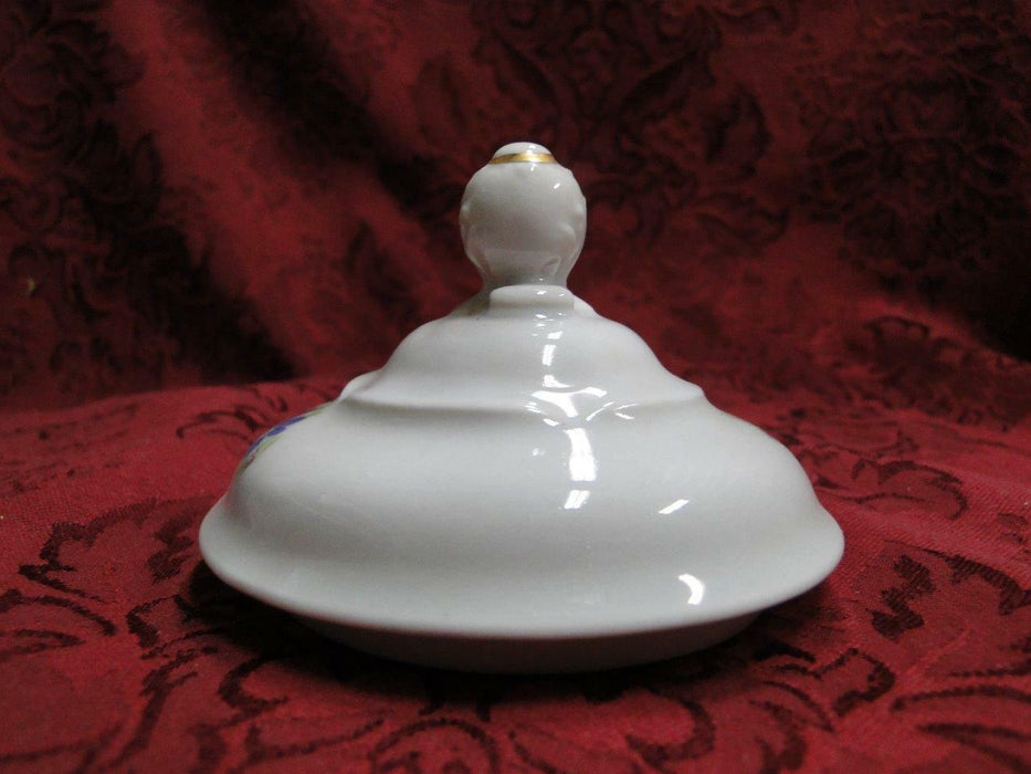 Wawel Anastasia, Floral Sprays, Embossed Scrolls: Sugar Bowl & Lid, 4 3/4"