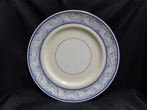 Royal Doulton The Tewkesbury, Scrolls on Blue Rim: Dinner Plate (s), 10 5/8"