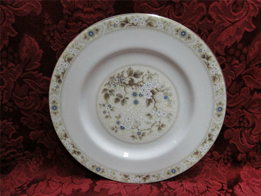 Royal Doulton Mandalay, Tan, Blue & White Flowers: Salad Plate (s), 8"