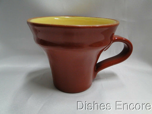 Vietri Paprika (Italy), Red & Yellow Pottery: Mug (s), 3 7/8" Tall -- As Is