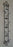 Tripar Augusta Vertical Black Display Rack for 4 Cup & Saucer Sets, 36"