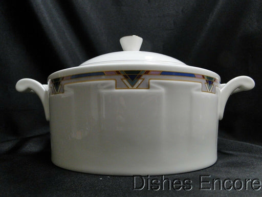 Villeroy & Boch Park Avenue, Paloma Picasso: Round Serving Bowl w/ Lid & Handles