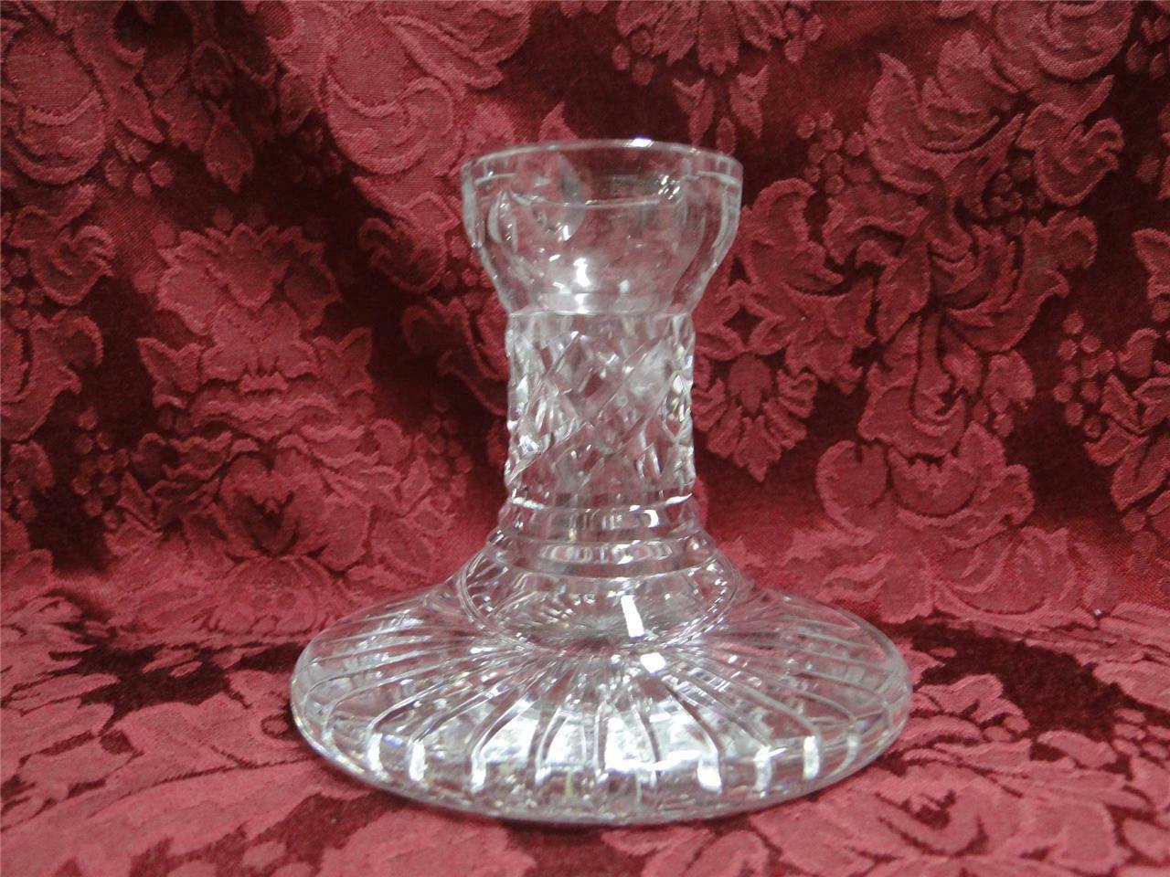 Waterford Crystal Candlestick (s), 3 3/4" Tall, 4 3/8" Base, 1 15/16" Top