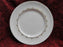 Royal Doulton Rondo, White w/ Gold Scrolls: Dinner Plate (s), 10 3/4"