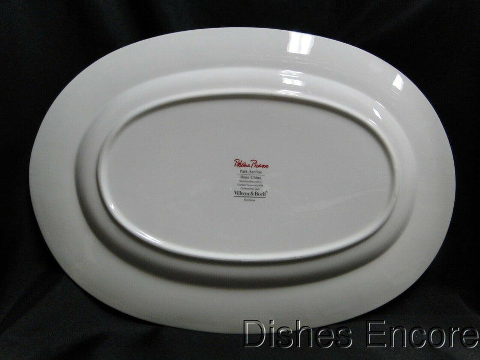 Villeroy & Boch Park Avenue, Paloma Picasso: Oval Serving Platter, 15 3/8" x 11"