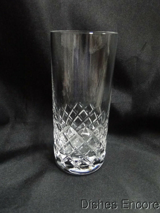 Clear w/ Criss Cross Cuts: Highball / Tumbler (s), 5 7/8" Tall - CR#112