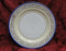 Shimokata Thin Blue Band, Gold Scrolls, Smooth: Dinner Plate (s), 10"