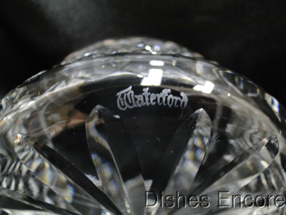Waterford Crystal Alana, Cut Cross Hatch: Open Sugar Bowl, 3 1/2" x 2 1/2" Tall