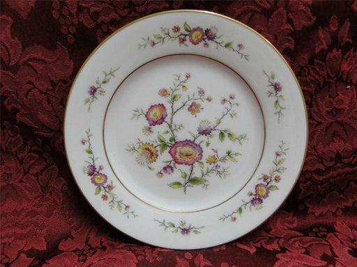 Noritake Asian Song, 7151, Oriental Floral, Gold Trim: Bread Plate (s), 6 1/4"