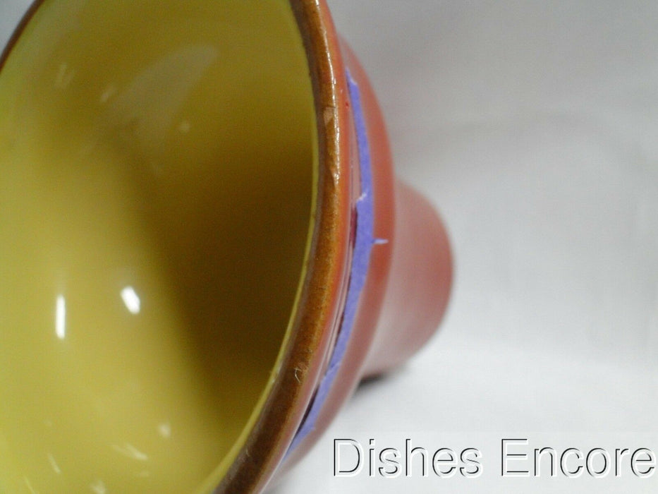 Vietri Paprika (Italy), Red & Yellow Pottery: Mug (s), 3 7/8" Tall -- As Is