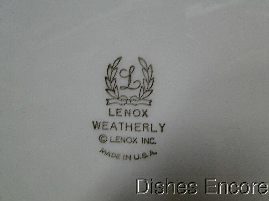 Lenox Weatherly, Ivory Swirled, Platinum: Salad Plate (s), 7 7/8"