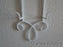 Tripar Augusta Vertical Antique White Display Rack for 4 Cup & Saucer Sets, 36"