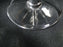 Hawkes 9-2, Cut Vertical Lines & X's: Water or Wine Goblet, 6 1/2" Tall