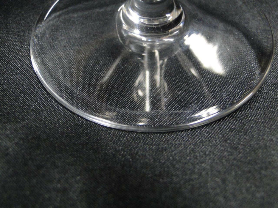 Hawkes 9-2, Cut Vertical Lines & X's: Water or Wine Goblet, 6 1/2" Tall