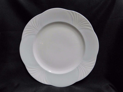 Villeroy & Boch Delta, Aqua Rim, White Fans: Dinner Plate (s), 10 1/2"