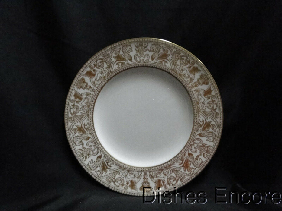 Wedgwood Gold Florentine, Dragons on White: Salad Plate (s), 8"