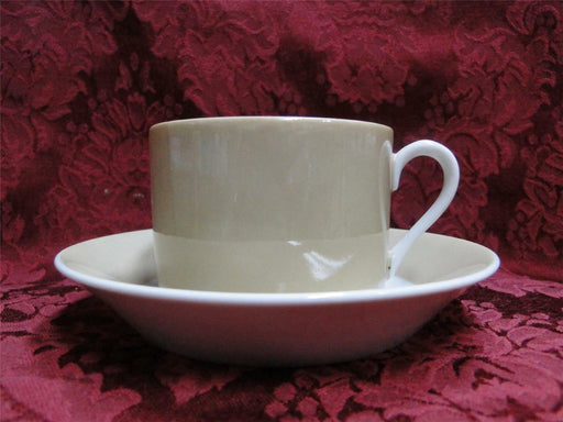 Fitz & Floyd Rondelet Taupe: Cup & Saucer Set (s)