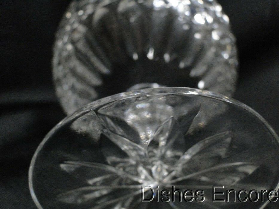 Clear, Pressed Glass, Diamond Pattern Band: Footed Dish / Compote (s) 4", CR#094