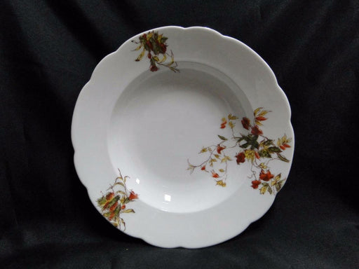 Schwalb Brothers (BSM), Coral Flowers: Rim Soup Bowl (s), 8 1/2", No Trim
