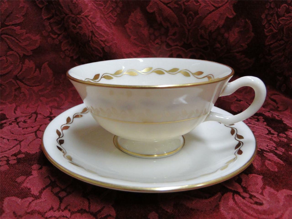 Lenox Golden Wreath, Ivory w/ Gold Laurel:  Cup & Saucer Set (s)