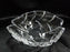 Marquis by Waterford Palma, Clear Scuptured Leaves, No Trim: Oval Bowl, 7" x 6"