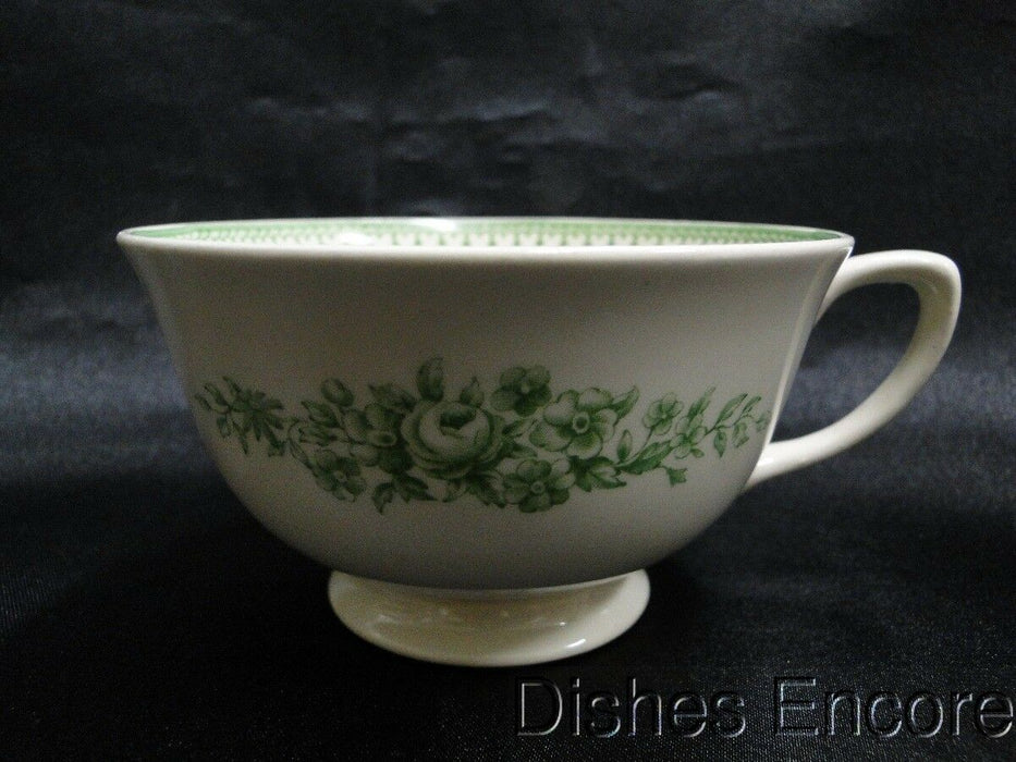 Johnson Brothers Erin, Green Roses on Cream, Pareek: 2 1/8" Cup (s) Only