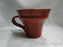 Vietri Paprika (Italy), Red & Yellow Pottery: Mug (s), 3 7/8" Tall -- As Is