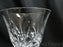 Gorham Cherrywood, Fan & Criss-Cross Cuts: Water or Wine Goblet (s), 6 7/8" Tall
