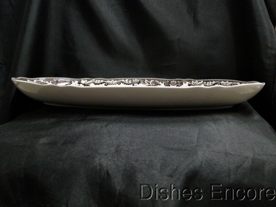 Spode Woodland King Salmon Fish: NEW Oval Platter, 18 1/2", Box