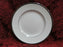 Wedgwood Sterling, Platinum Trim & Verge: Bread Plate, 6"