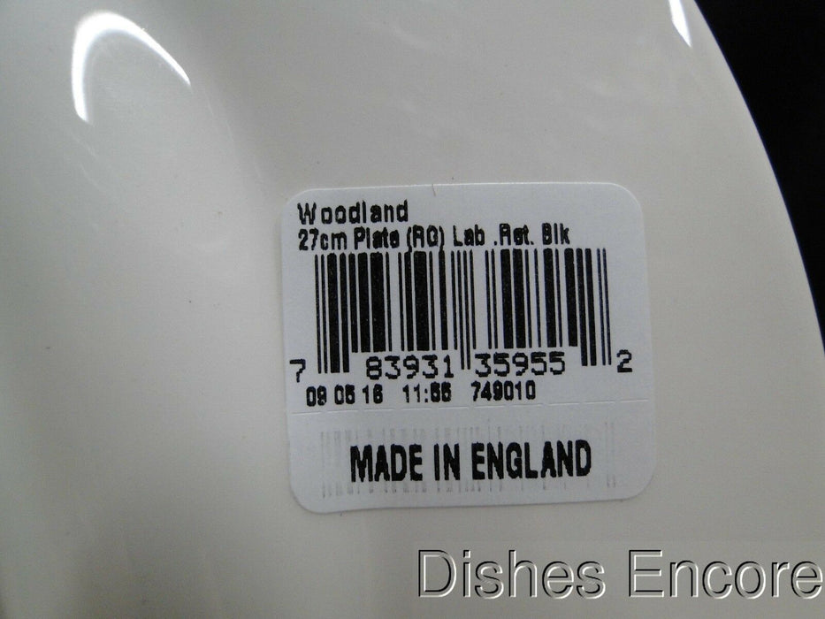 Spode Woodland Black Labrador Hunting Dog: NEW Dinner Plate (s), 10 1/2", Box
