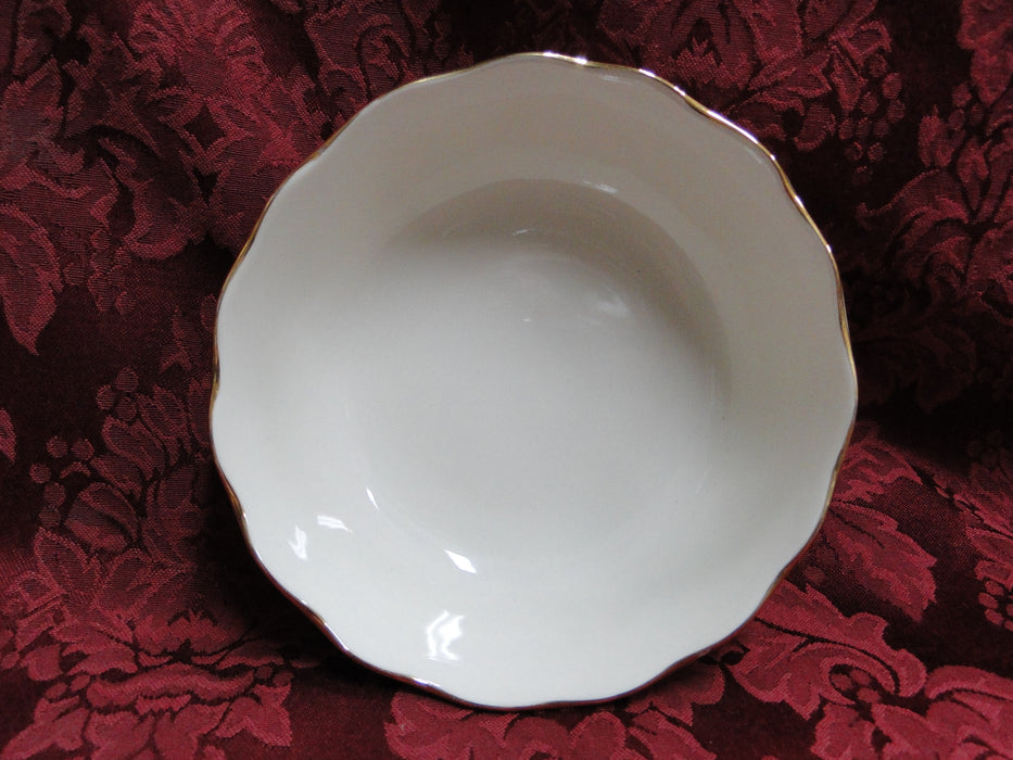 Lenox Rosebud Collection, Ivory w/ Embossed Roses, Gold: 5" All Purpose Bowl