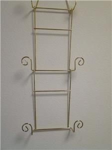 Bard's Expandable Vertical Brass Metal Display Rack: Extension Piece for 1 Plate