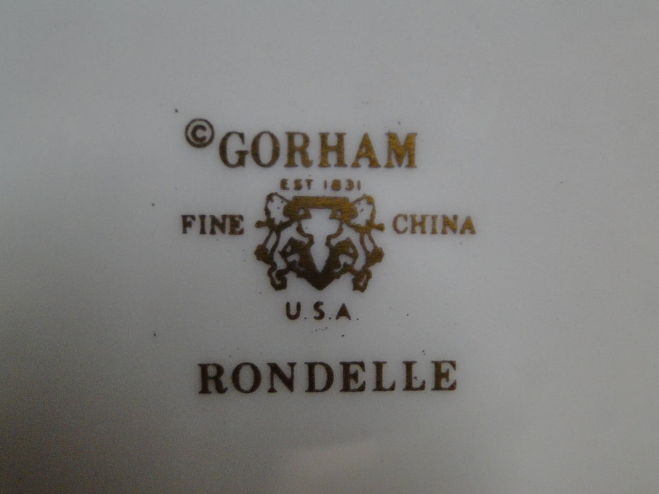 Gorham Rondelle Classic Collection Floral, Platinum: Dinner Plate (s), 10 1/2"