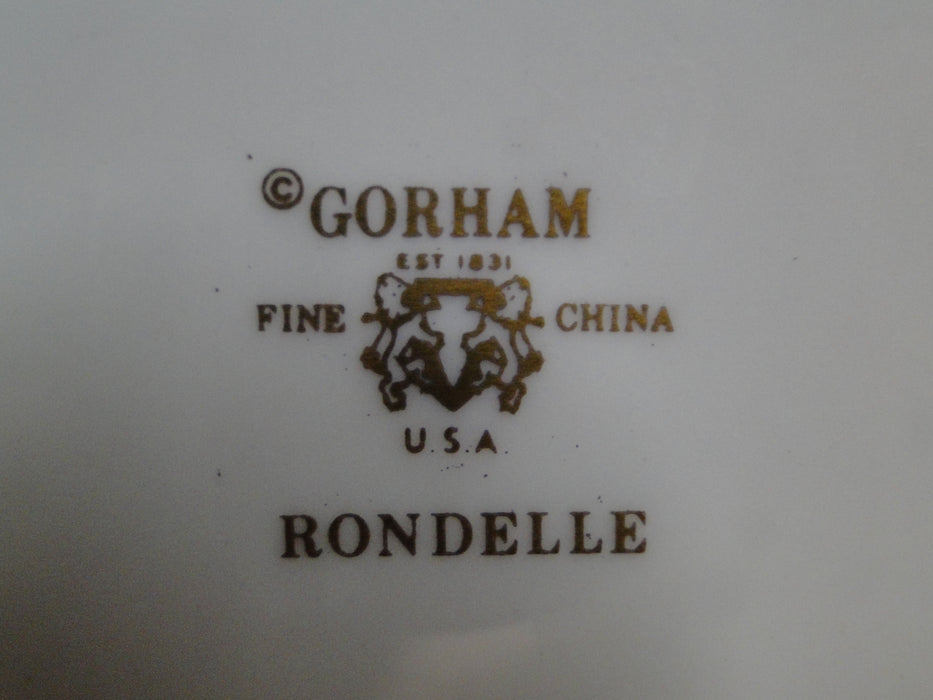 Gorham Rondelle Classic Collection Floral, Platinum: Salad Plate (s), 8 3/8"