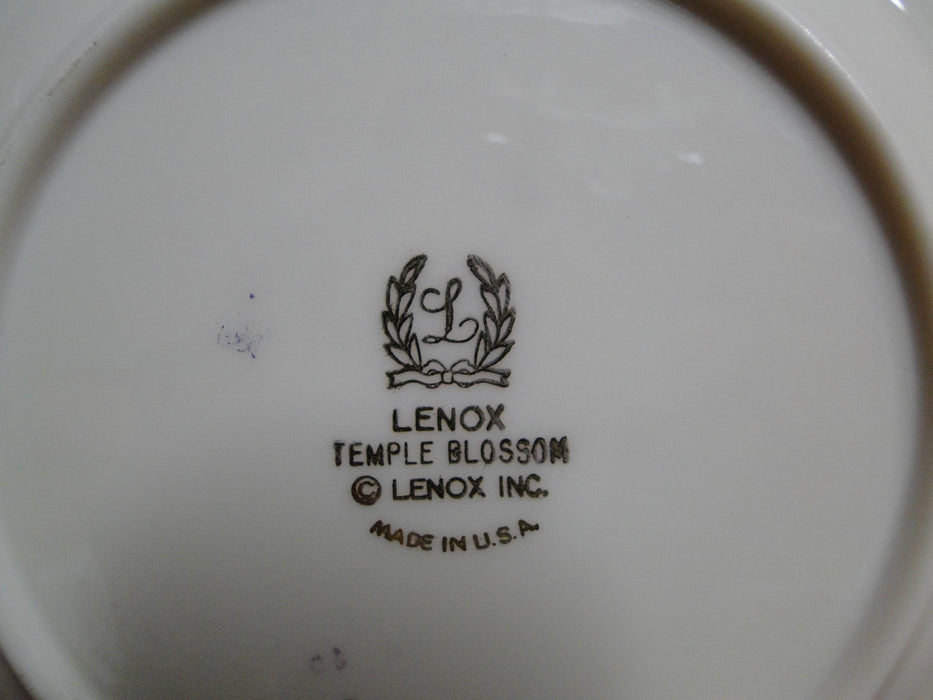 Lenox Temple Blossom, Orange & Yellow Flowers: Bread Plate (s), 6 3/8"