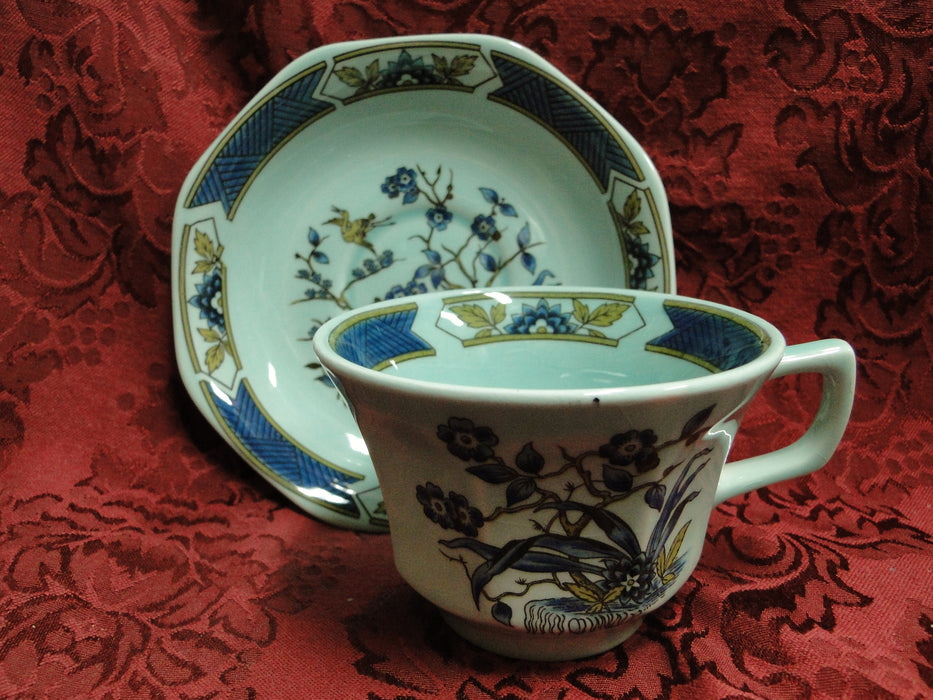 Adams Ming Toi, Calyxware, Celadon: Cup & Saucer Set (s), 2 1/2", As Is