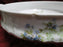 Haviland (Limoges) Schleiger 1022-1, Blue Floral: Round Tureen & Lid, As Is