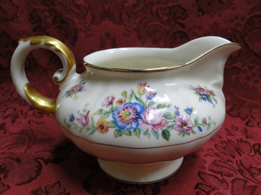 Krautheim/Franconia Lakme, Floral, Scallop, Ivory: Cream Pitcher