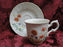 Mikasa Margaux, Rust & Yellow Floral, Weave Rim: Cup & Saucer Set (s)